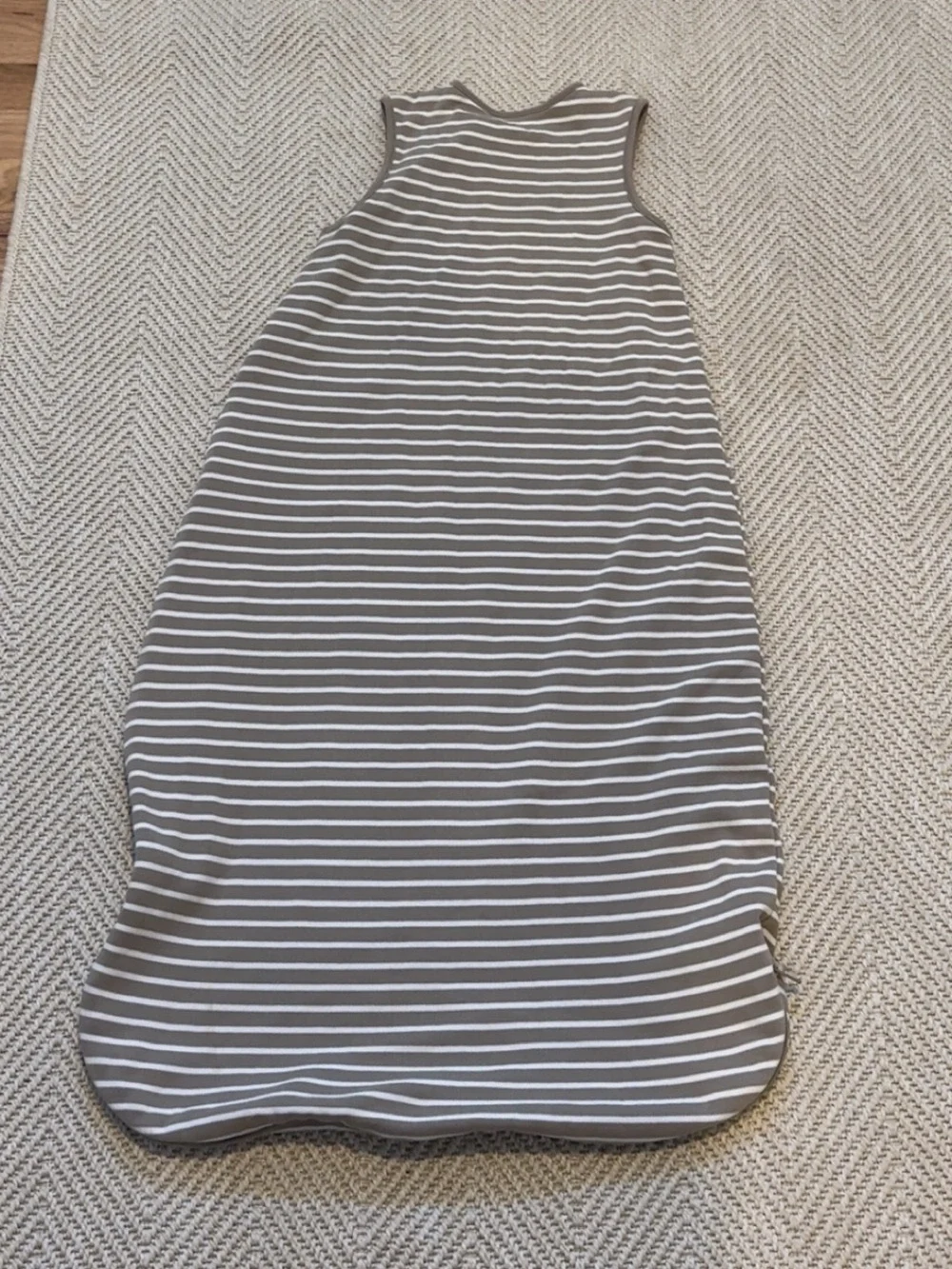 Woolino 4 Season Classic Wool & Organic Cotton Striped Sleep Sack 18-36 Months